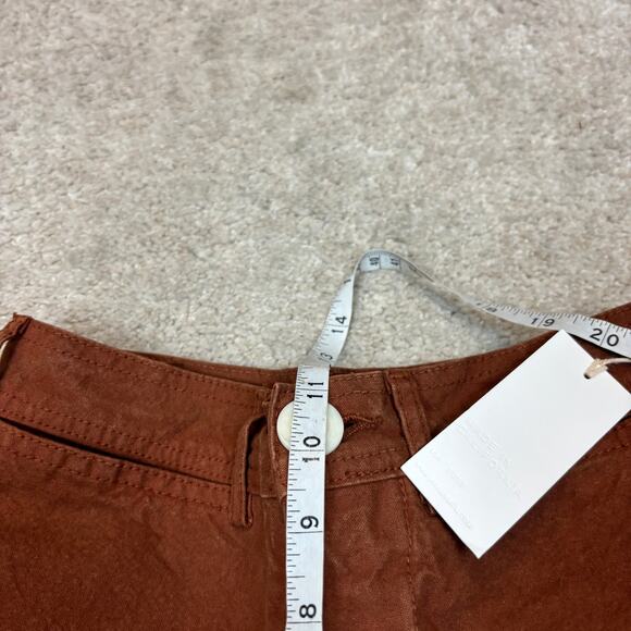 NWT Jesse Kamm Ranger Cotton Canvas Slim Ankle Pants Women's 0 Boho Minimalist - Picture 7 of 11